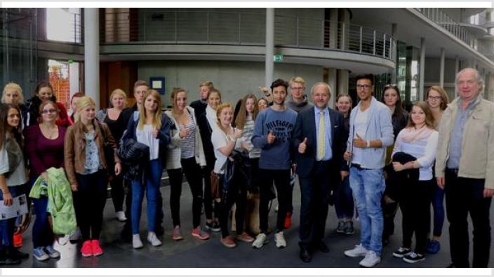 zu Gast im Bundestag